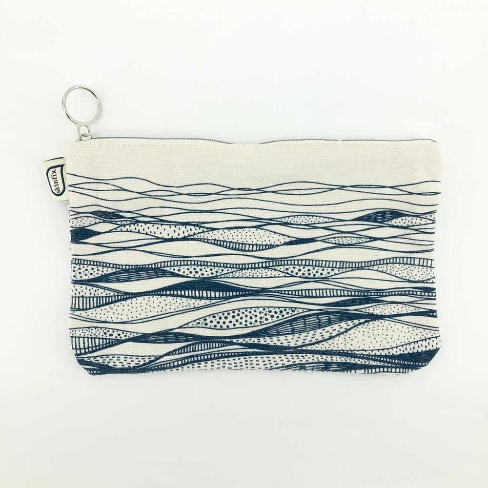 SKINFIX Canvas Cosmetic Makeup Bag